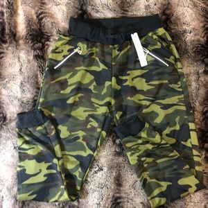 Camouflage joggers